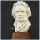 Musician Beethoven White Marble Bust Artwork